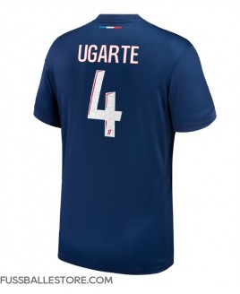 Günstige Paris Saint-Germain Manuel Ugarte #4 Heimtrikot 2024-25 Kurzarm